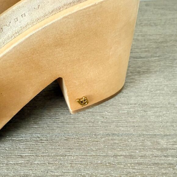 Veronica Beard Hannalee Wood Platform Sandal in Multi Houndstooth- Size 8 - Picture 5 of 11